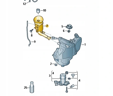 ИНФУЗИЯ AD BLUE VW CADDY 2K5131965A ОРИГИНАЛ