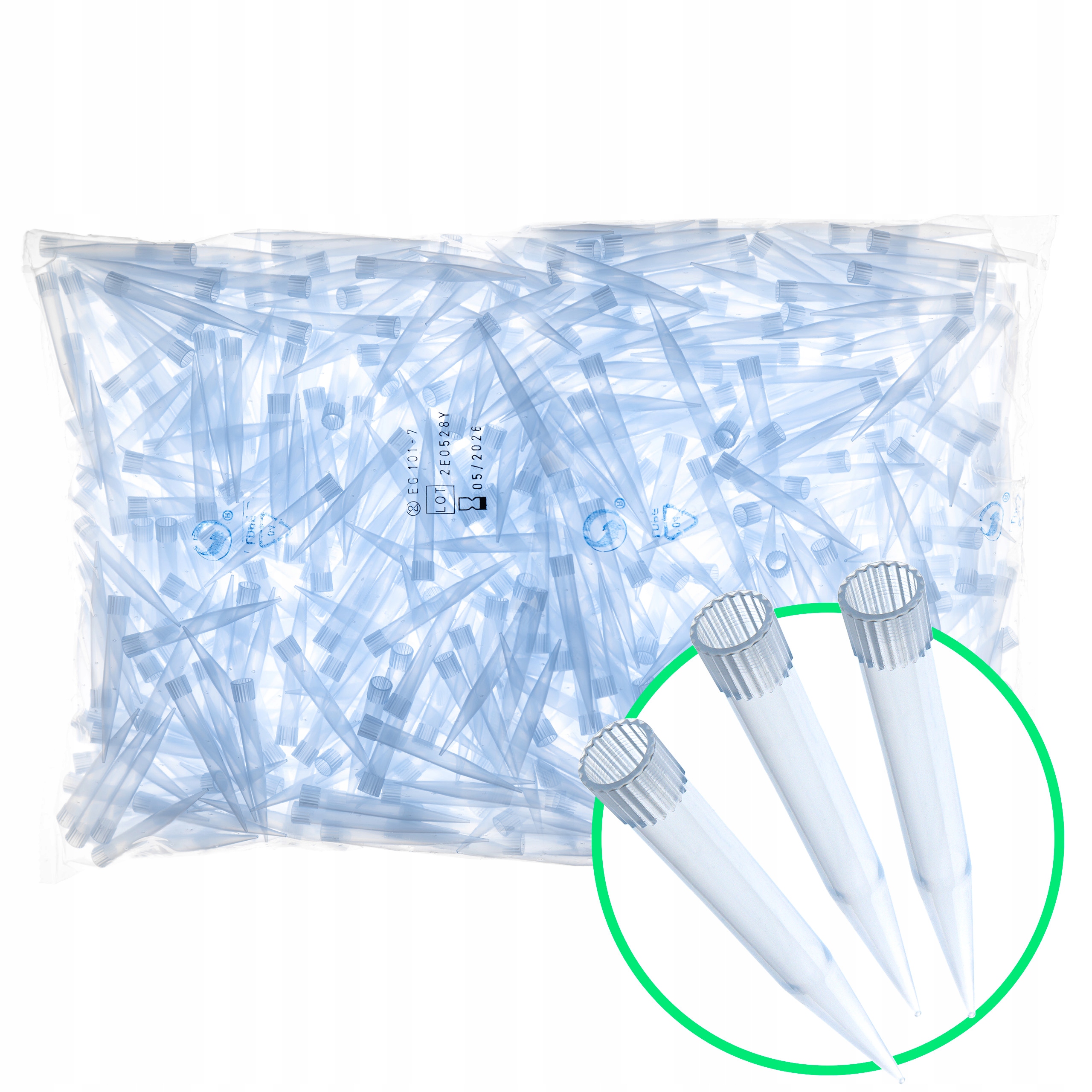 1000UL синий 1000шт автоматическая пипетка советы типсы