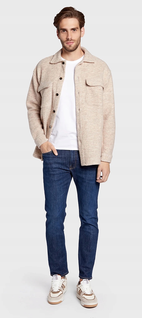 Lee RIDER SLIM Deep Water ZWĘŻANE DżINSy W31 L30 Model Rider