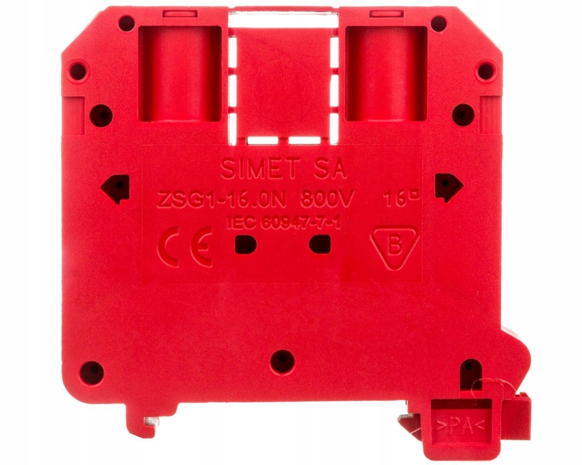 

Złączka szynowa 2-przewodowa 16mm2 Zsg 1-16.0Nc