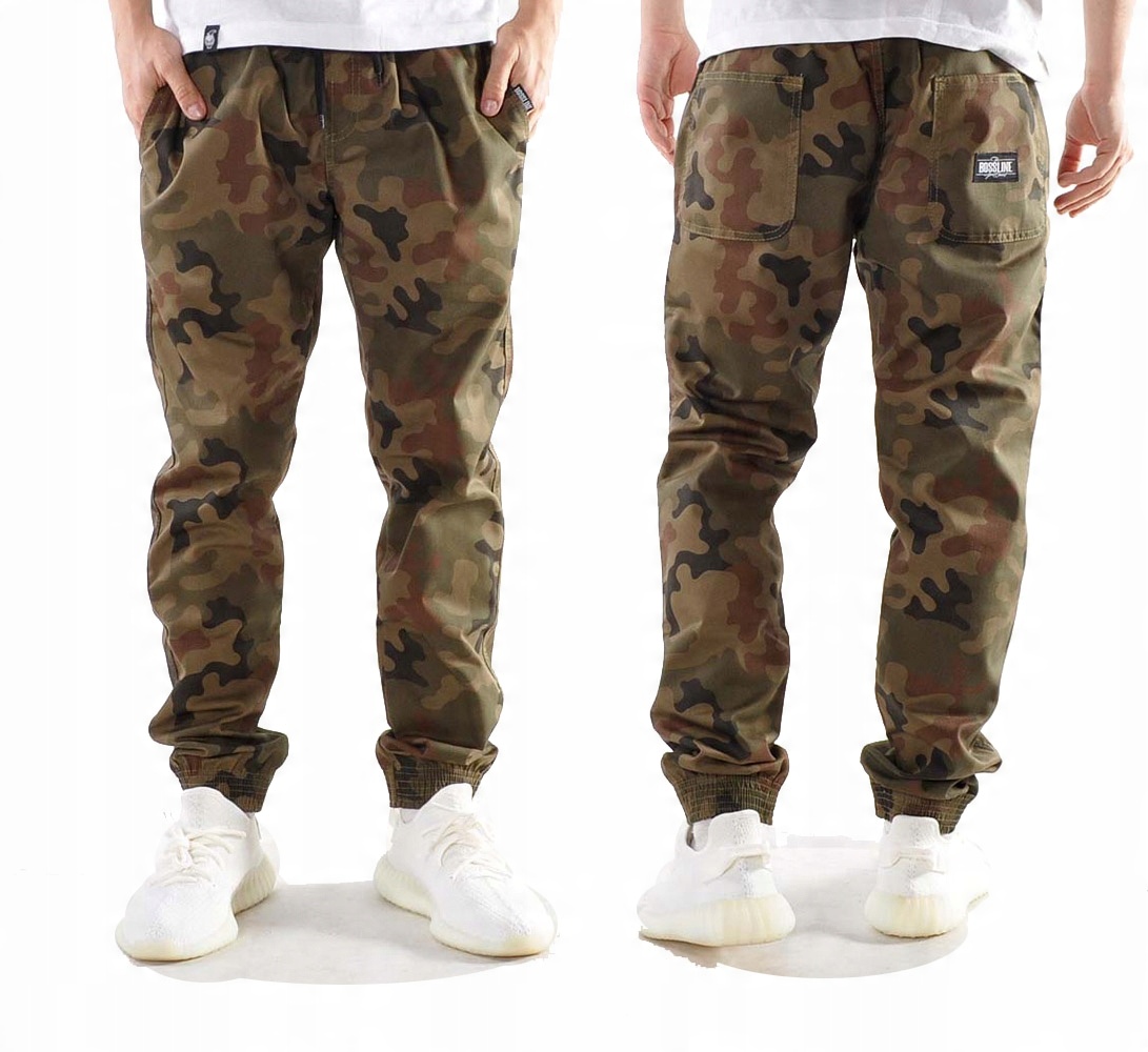 

Spodnie L Bossline Casual Jogger Moro Camo