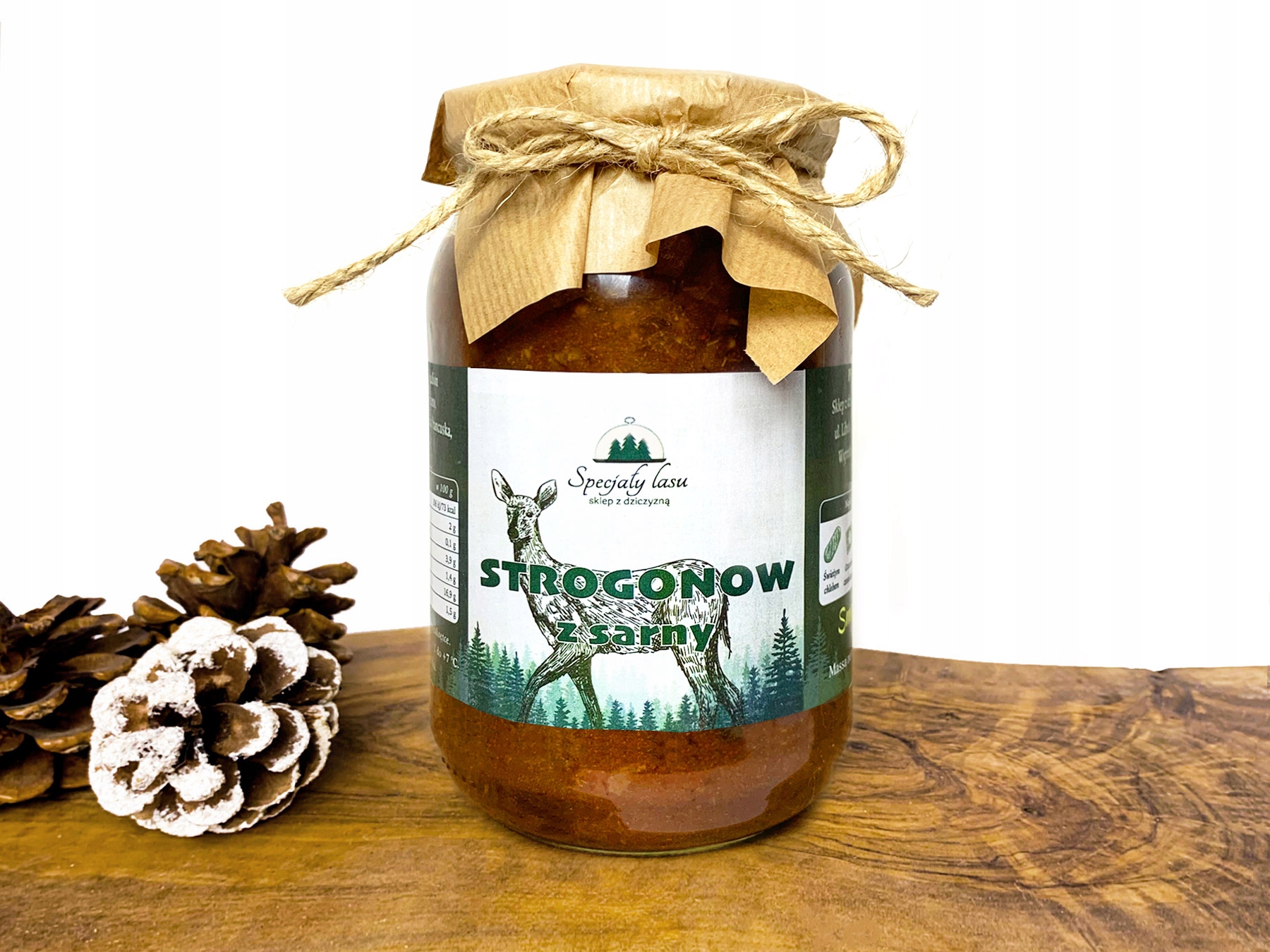 Levně Strogonov ze srny domácí 100% přírodní 900 g