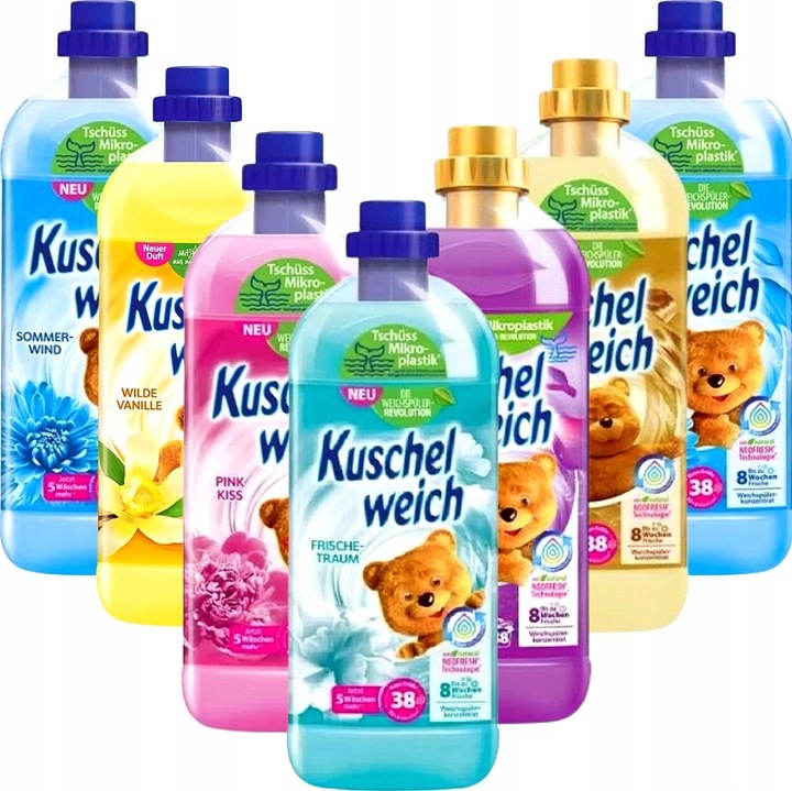 Levně Sada 7x Kuschelweich 1l německé aviváže
