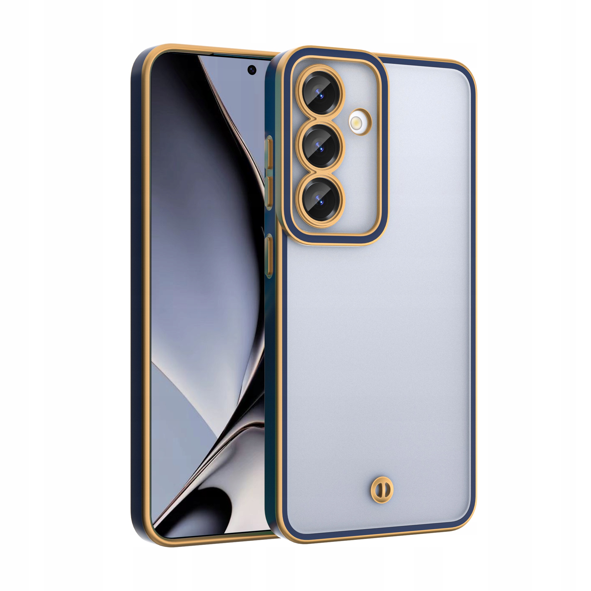 Telforceone Case Etui Silikonowe Do Oppo Reno 13F 5G 13FS 5G Niebieska