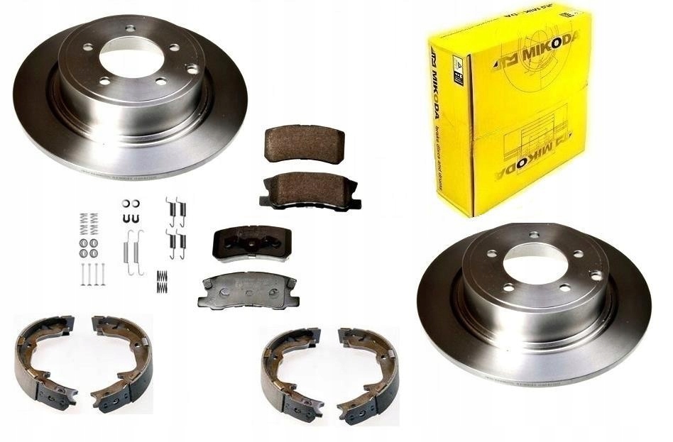 Kotouče Čelisti Pružinky Dodge Avenger Caliber Zadní Sada 302 MM