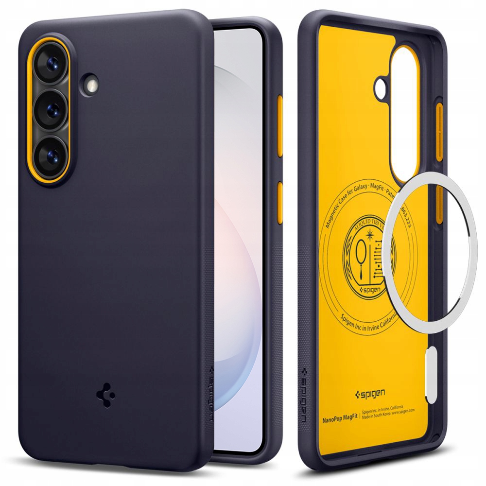 Pouzdro Spigen Nano Pop Case MagSafe Blueberry pro Samsung Galaxy S26, kryt