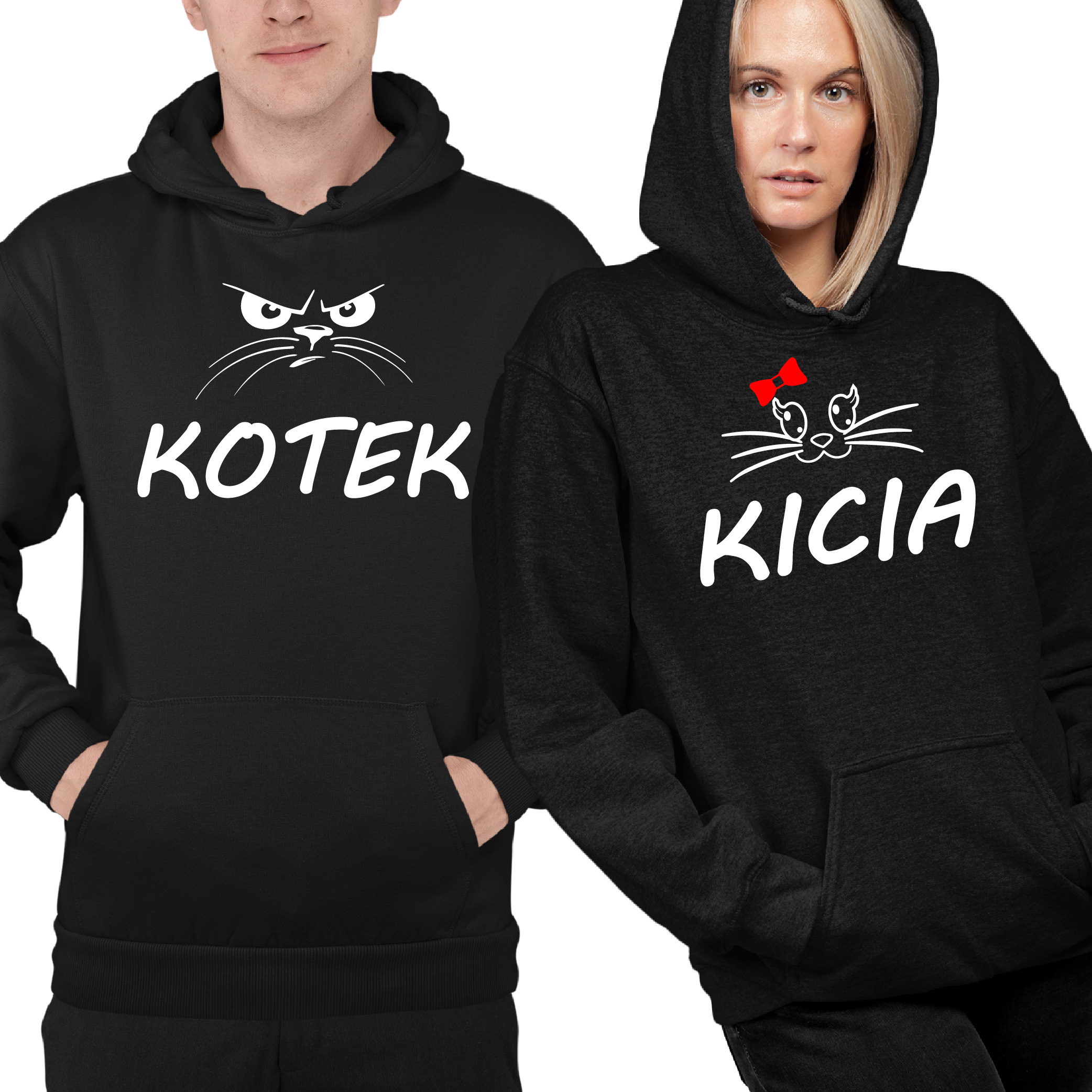 

Bluzy Zakochani Kicia Kotek On Ona Dla Pary