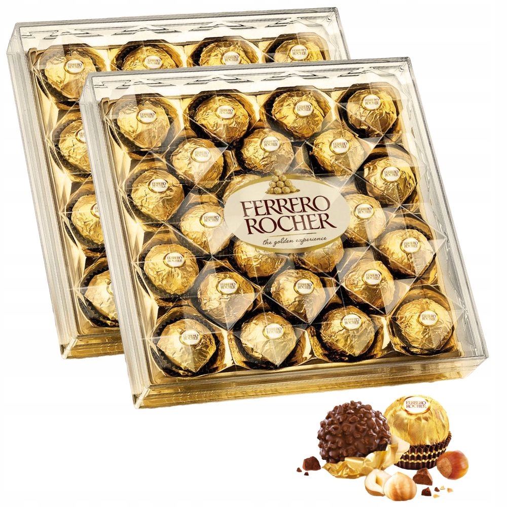 Ferrero Rocher Czekoladki praliny bombonierka 300g