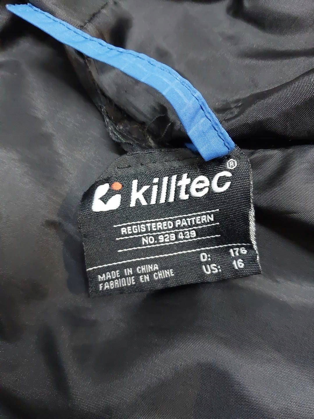 PIKOWANA KURTKA CHŁOPIĘCA KILLTEC Z KAPTUREM 176CM Rozmiar (new) XL