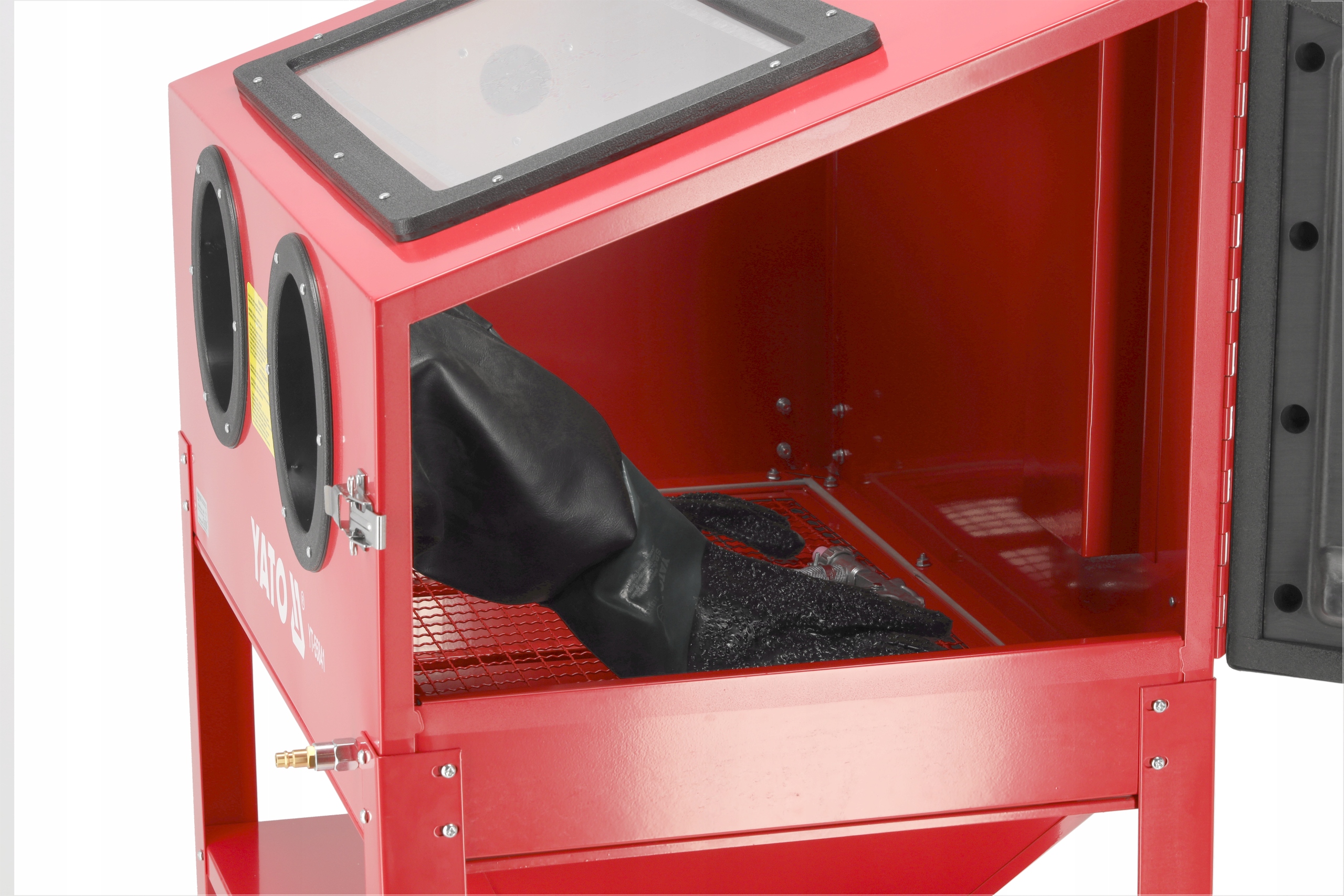 YATO PIASKARKA KABINOWA 220L STACJONARNA DO PIASKOWANIA ZESTAW + PISTOLET Marka Yato