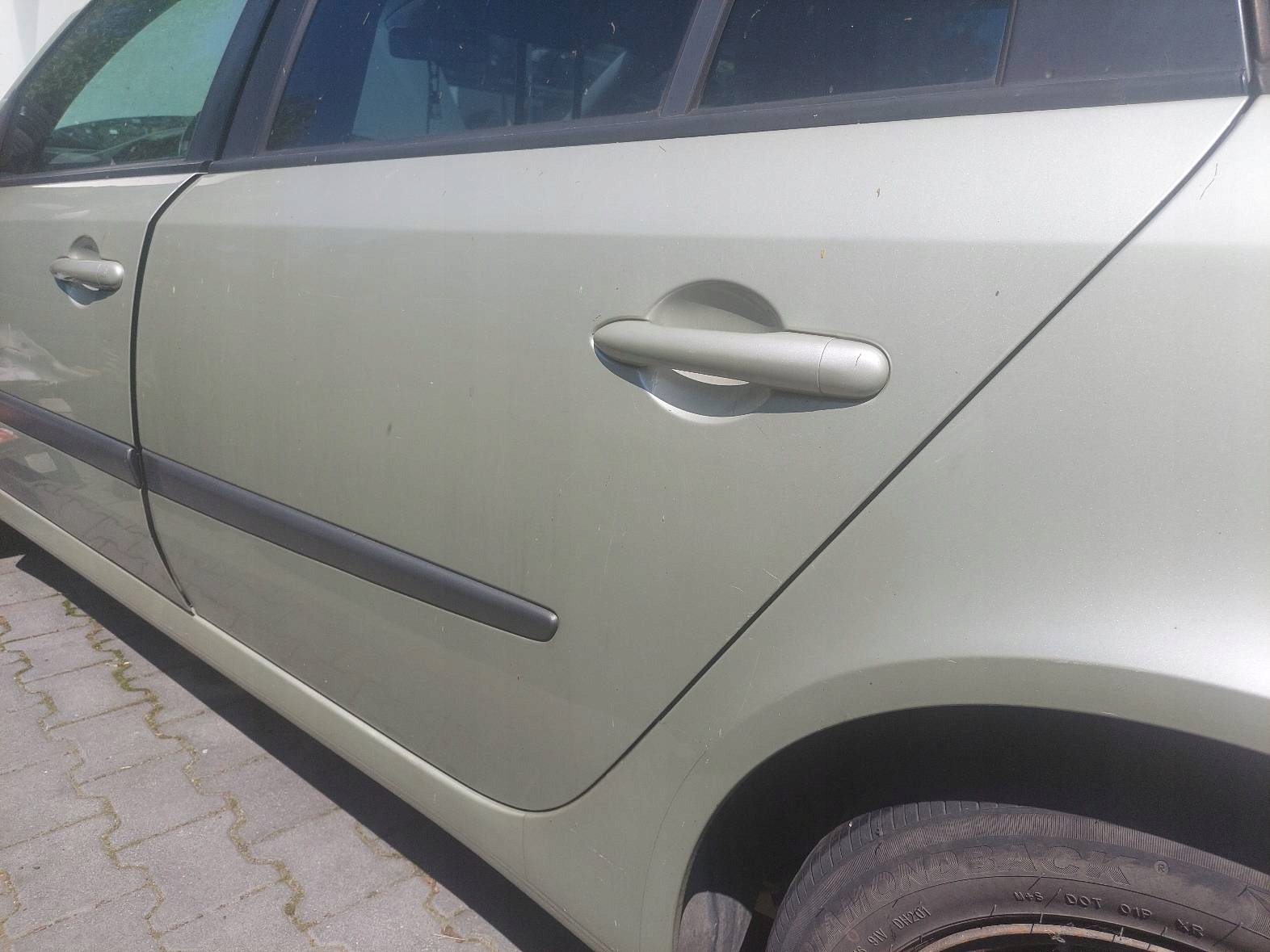 door complete left rear part RENAULT LAGUNA II KOMBI MV190