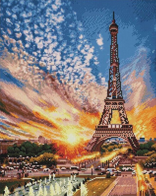 Diamantová mozaika na kroně 40x50 Ipicasso-pl