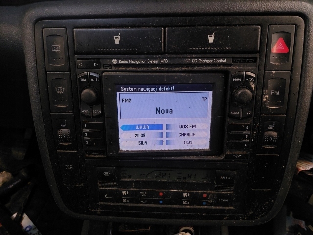 РАДИО НАВИГАЦИЯ SHARAN MK1 LIFT 3B0035191C