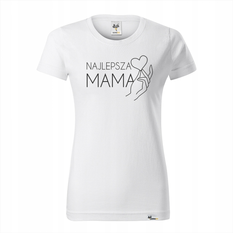 

KT020f Koszulka Najlepsza Mama prezent dla mamy