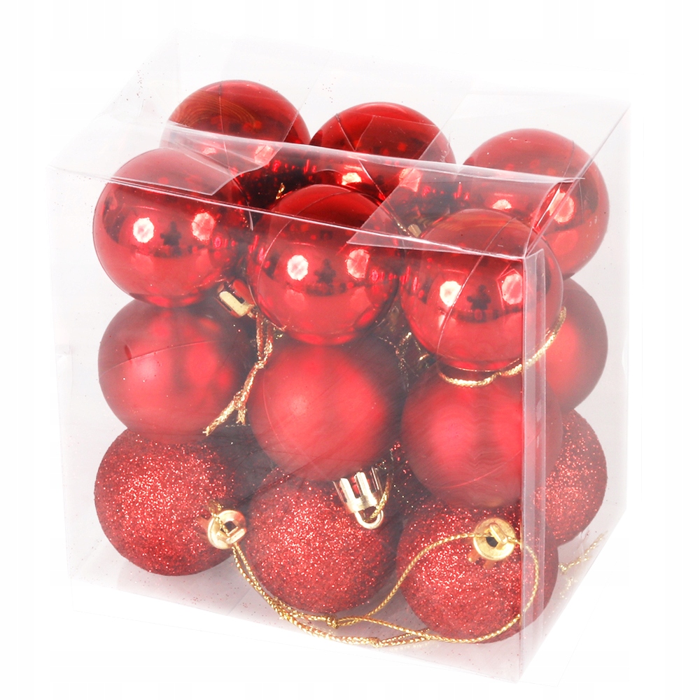 

Bombki Zawieszki Ozdoby Choinkowe Kule 4CM Święta