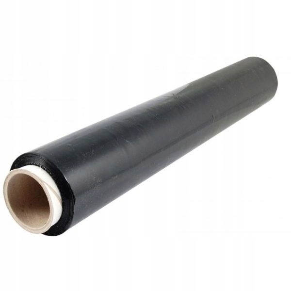 FOLIA STRECZ STRETCH RĘCZNA 50CM CZARNA 1.5KG Marka bez marki