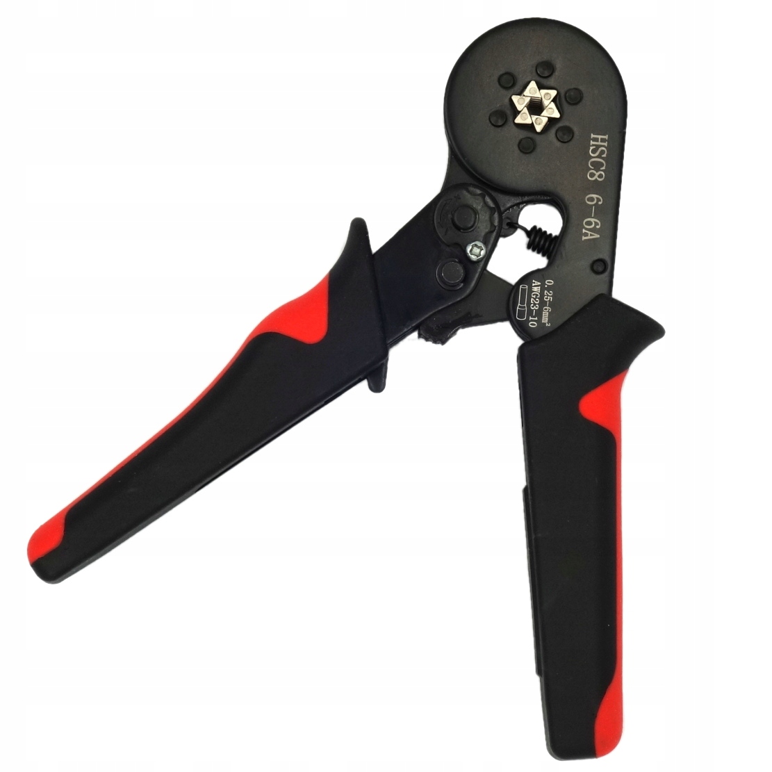 ZACISKARKA TULEJEK HSC8 6-6A 0,25 - 6mm2 zaciskacz praska sześciokątna PRO Model hsc8 6-6a