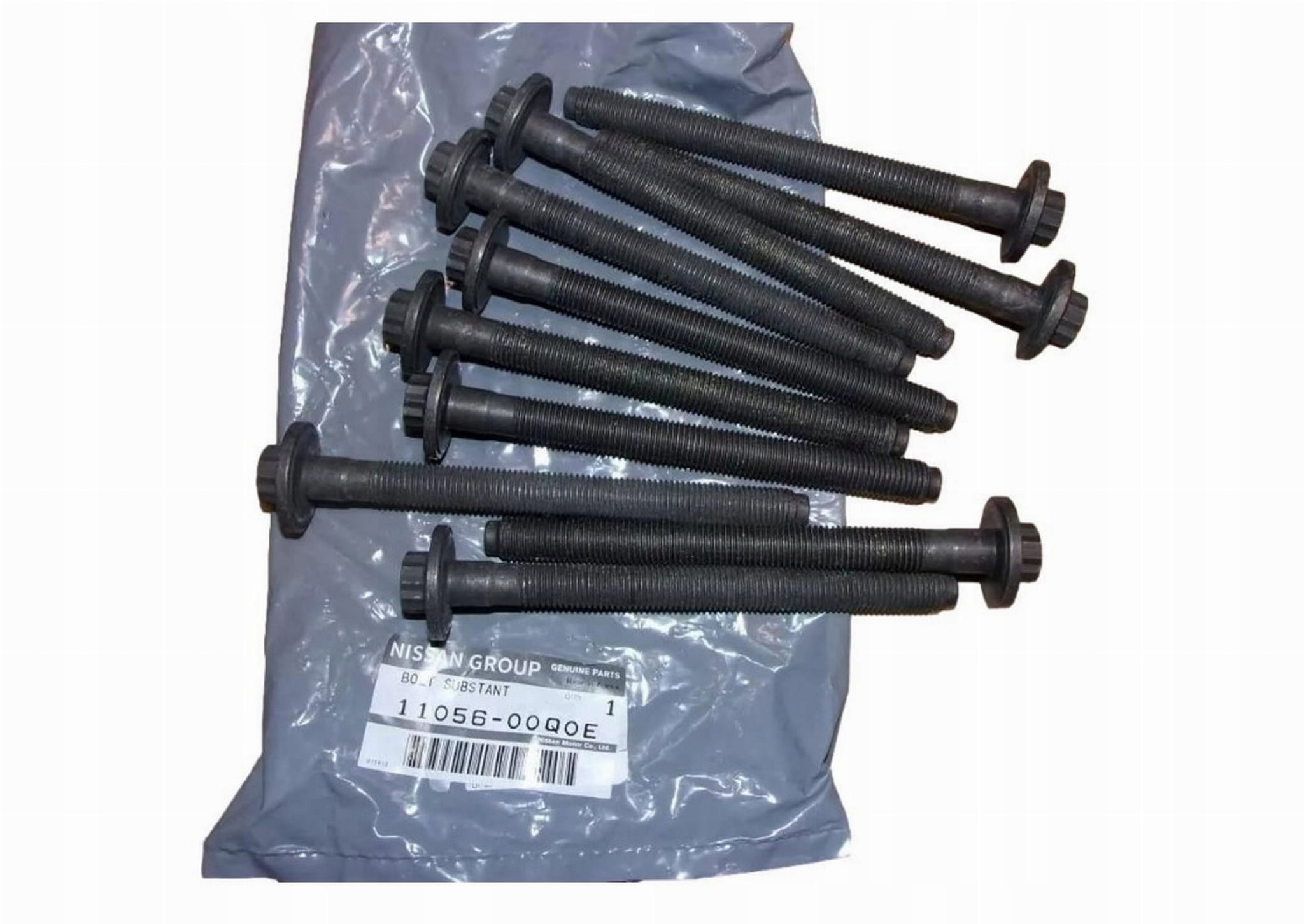 Šrouby Hlavy Válců R 1.6DCI 10 Ks. Originál 1105600Q0E