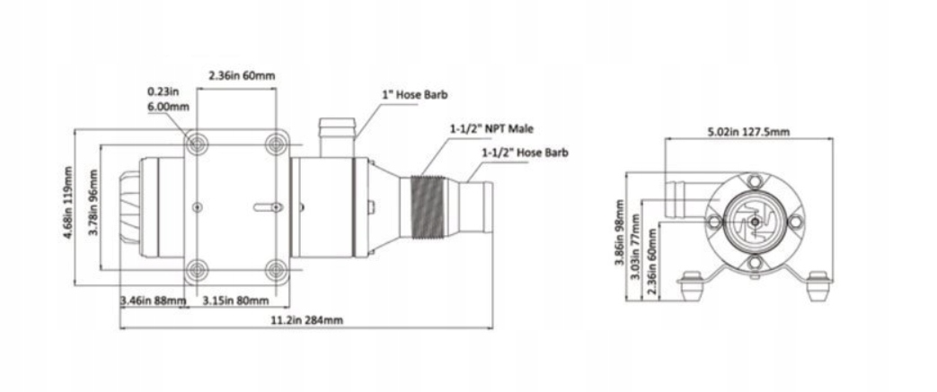 Pompa z maceratorem 12V Rodzaj pompa