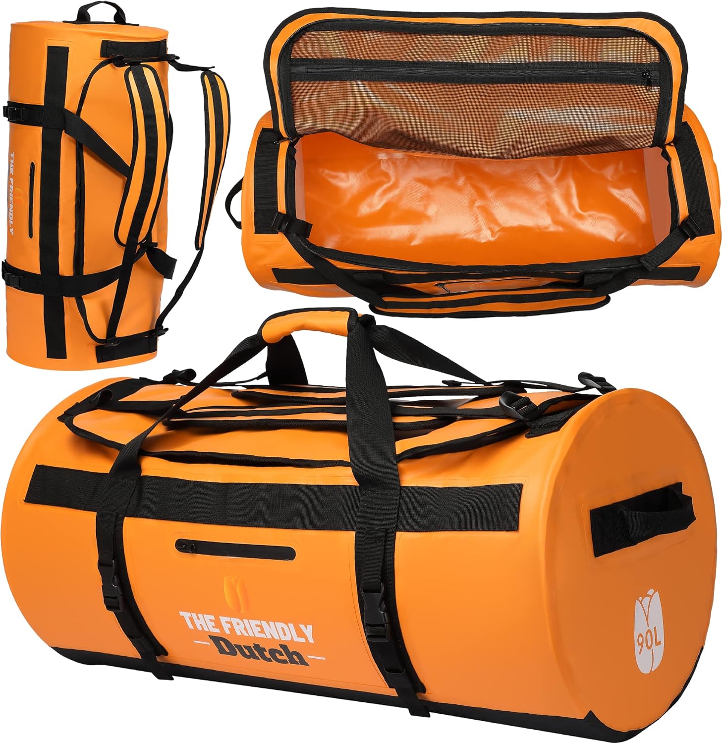 Torba sportowa Duffel Bag 90L wodoszczelna The friendly Dutch