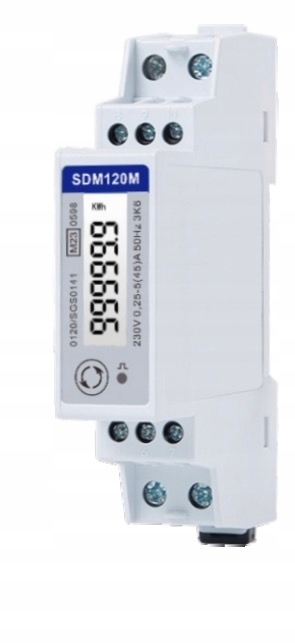Jednofazowy licznik energii Eastron SDM120M MID