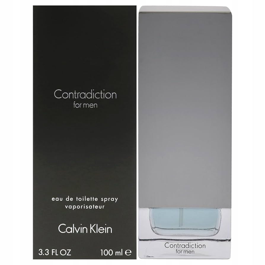 Perfumy Męskie Calvin Klein Contradiction Edt 100 ML. Oryginał Folia