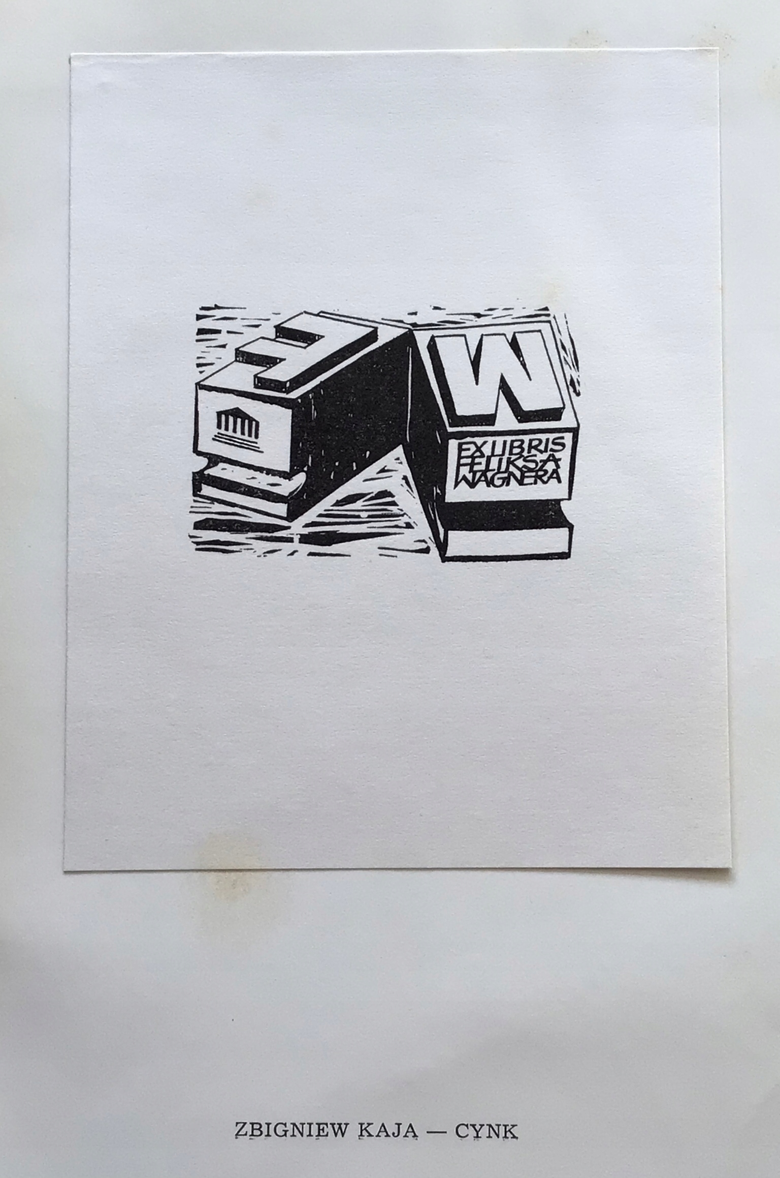 Ex-libris Zbigniew Kaja