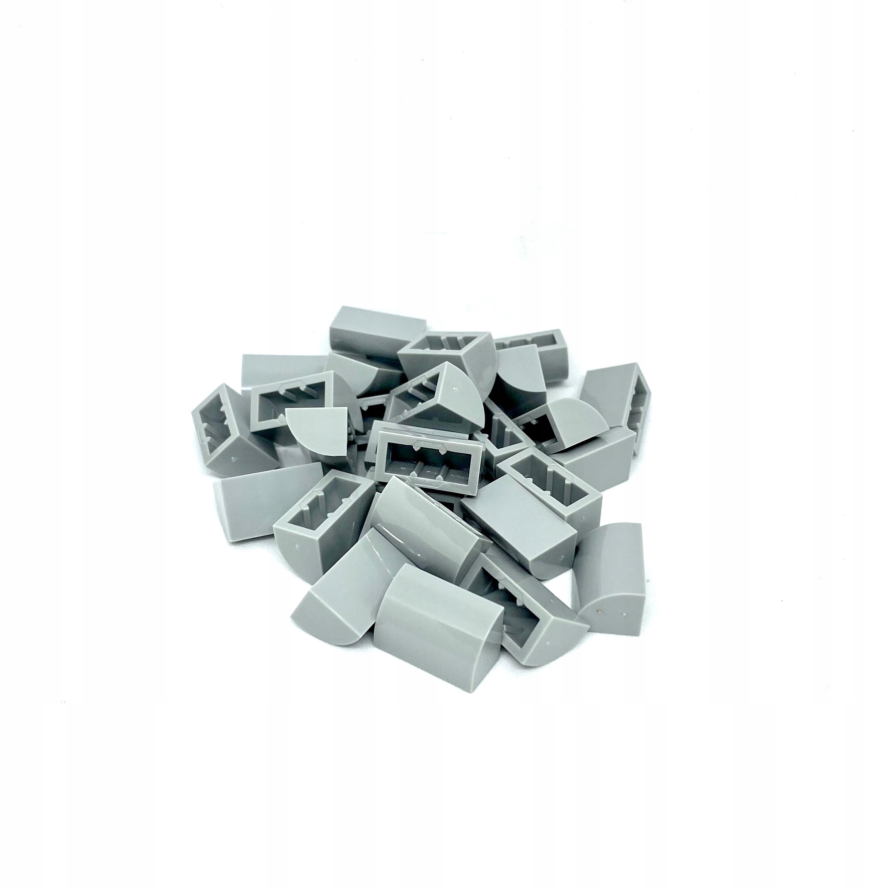 

Lego 6227184 Jasnoszary Klocek Skos Łuk 1X2 80SZT
