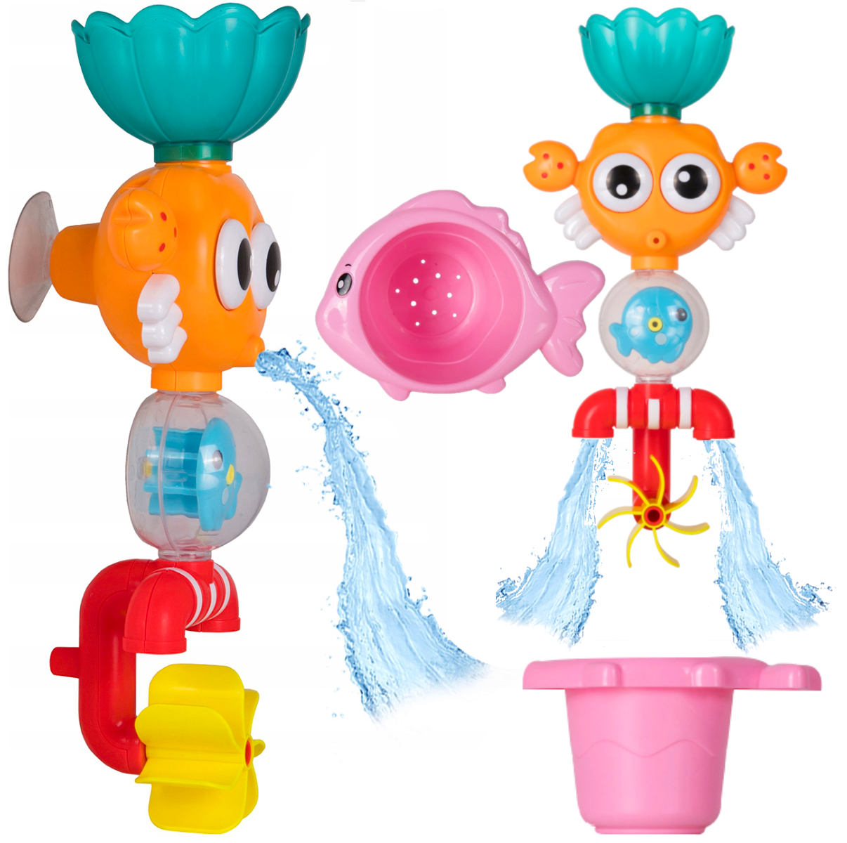 

Zabawka Do Kąpieli dla dzieci Krab Kołowrotek Woda