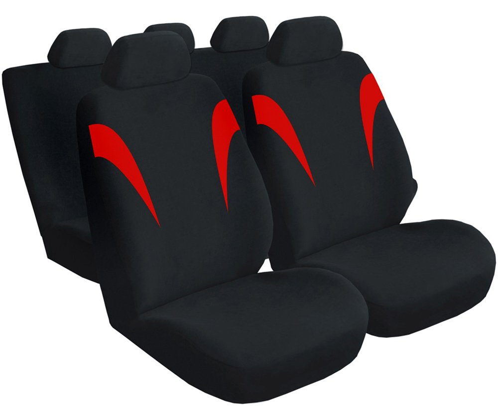 Autopotahy na sedadla Atlanta červené pro Opel Zafira A B C Sada