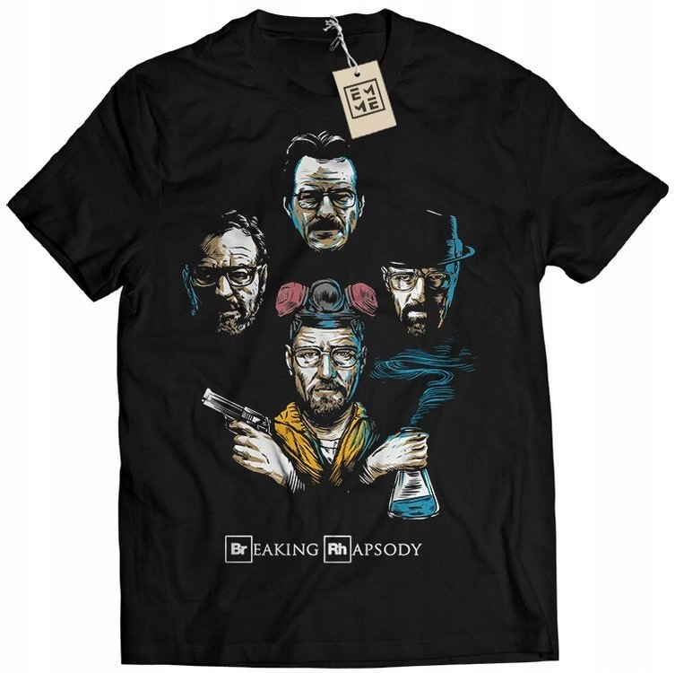 

Koszulka Męska Breaking Bad Walter White XL