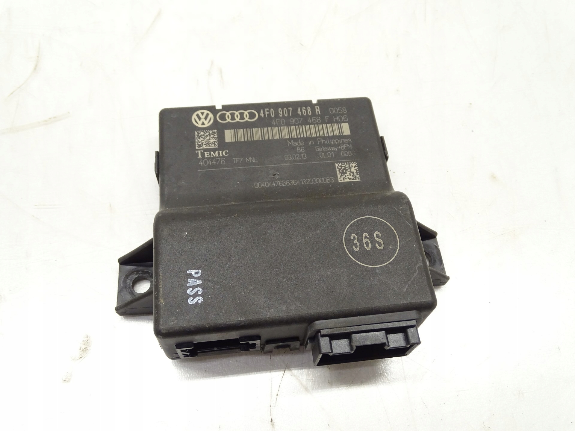 modulo Centralina GATEWAY AUDI Q7 4L 4F0907468R