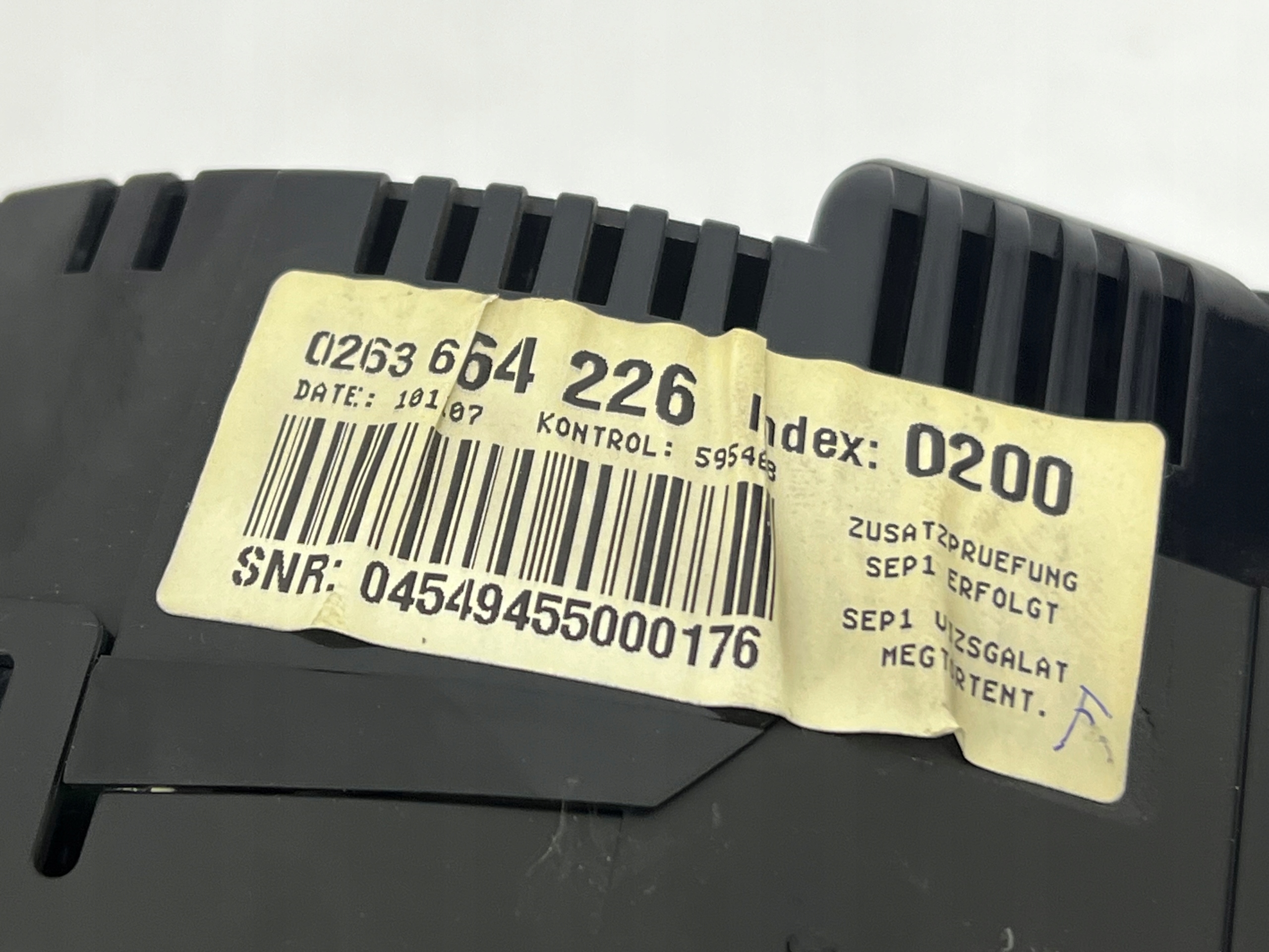 AUDI A4 B7 3.0 TDI dials 0263664226 EUROPA