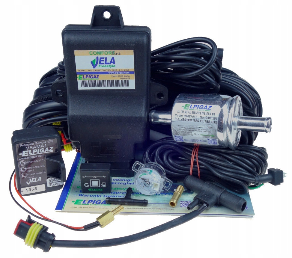 Sekvence Elpigaz Vela 4 cyl Elektronika freestyle