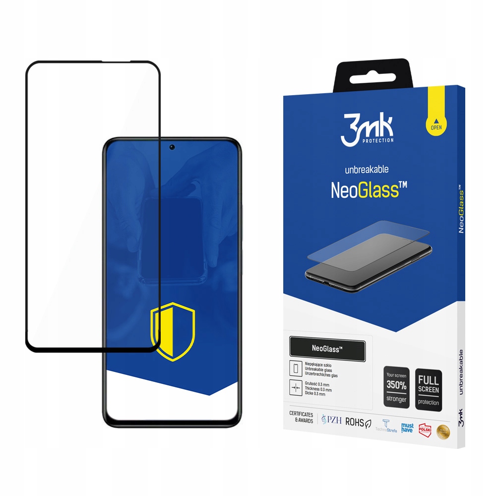 3MK Szkło Ochronne Neoglass Do Xiaomi Redmi Note 11 Pro 4G 5G 9H Ochrona