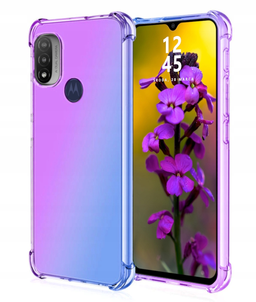 

Etui do Motorola E20 Mieniący Kolor Szkło
