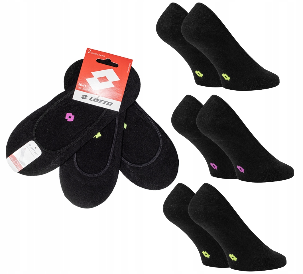 

Stopki mikrostopki baleriny Lotto 3PAK r. 36/41