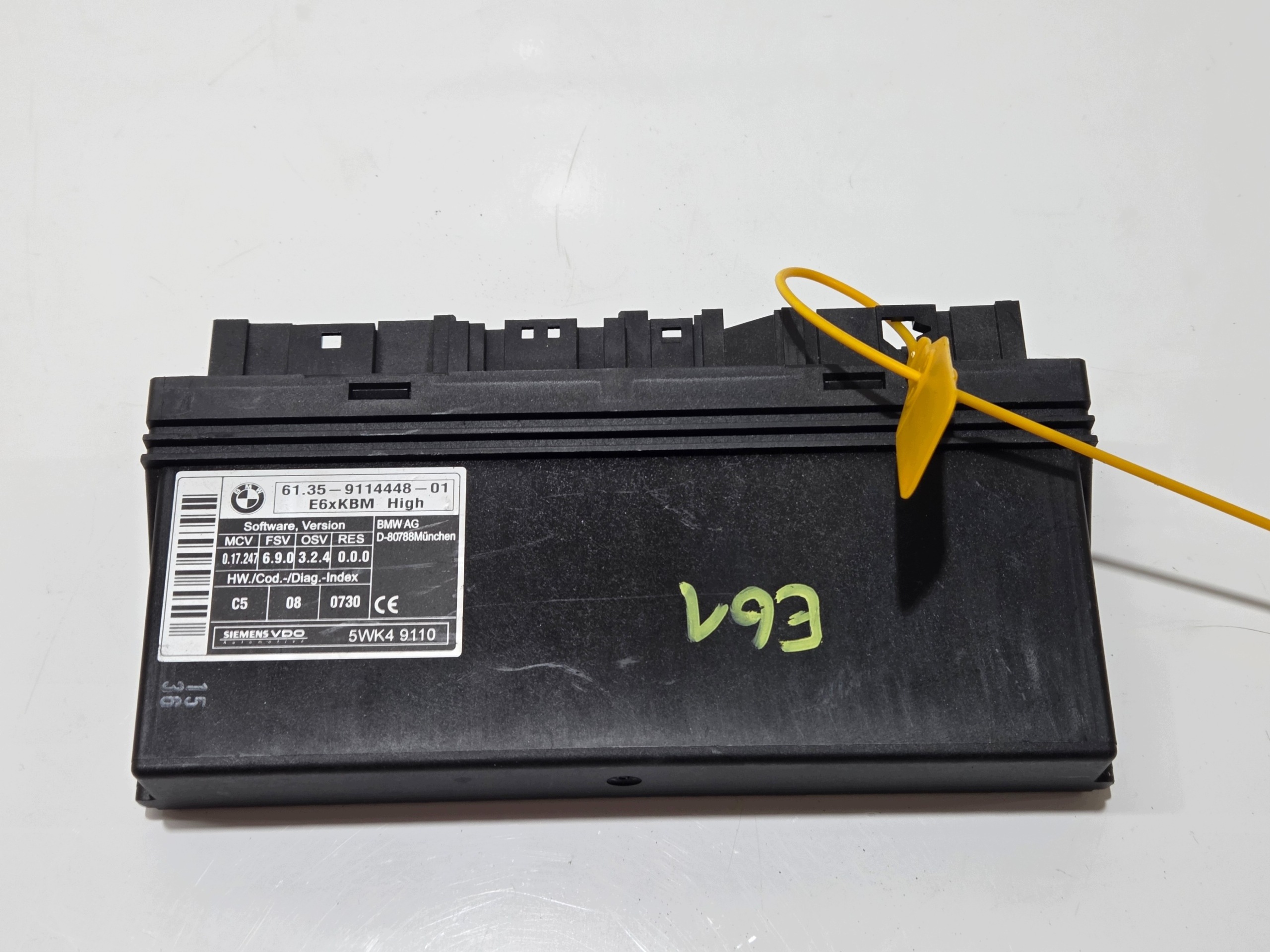 upravljačka jedinica komfora BMW E60 E61 OE 9114448