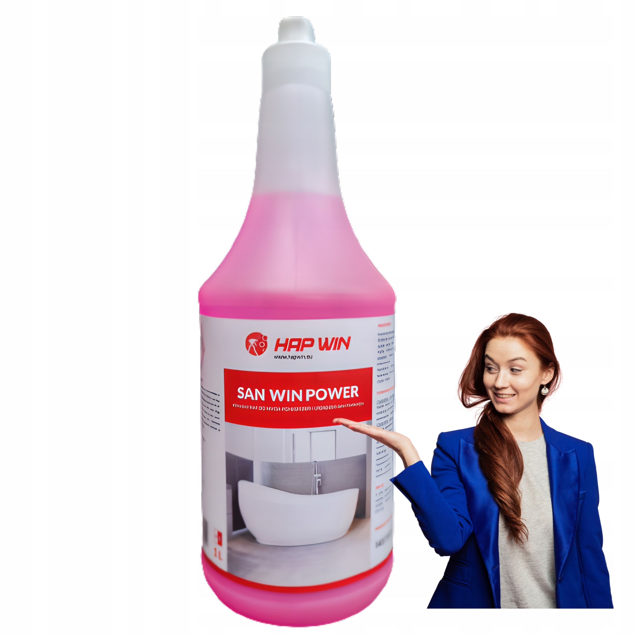 

Silny Środek do Sanitariatów Łazienek Kamień 1L