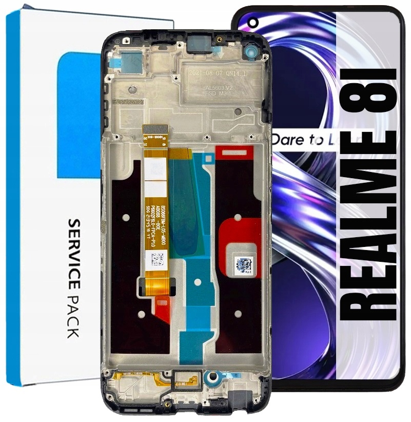 Displej Pro Realme 8I Originální LCD Displej Rámeček