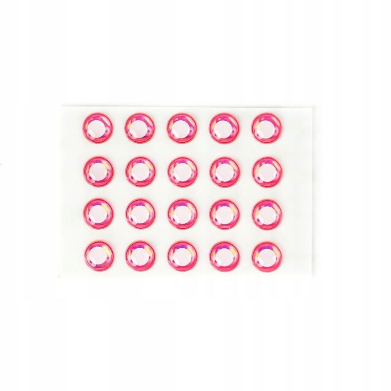 Oczy Epoxydowe Do Wykończenia Przynęt Epoxy Eyes 5mm MEY3-958 White/Pink