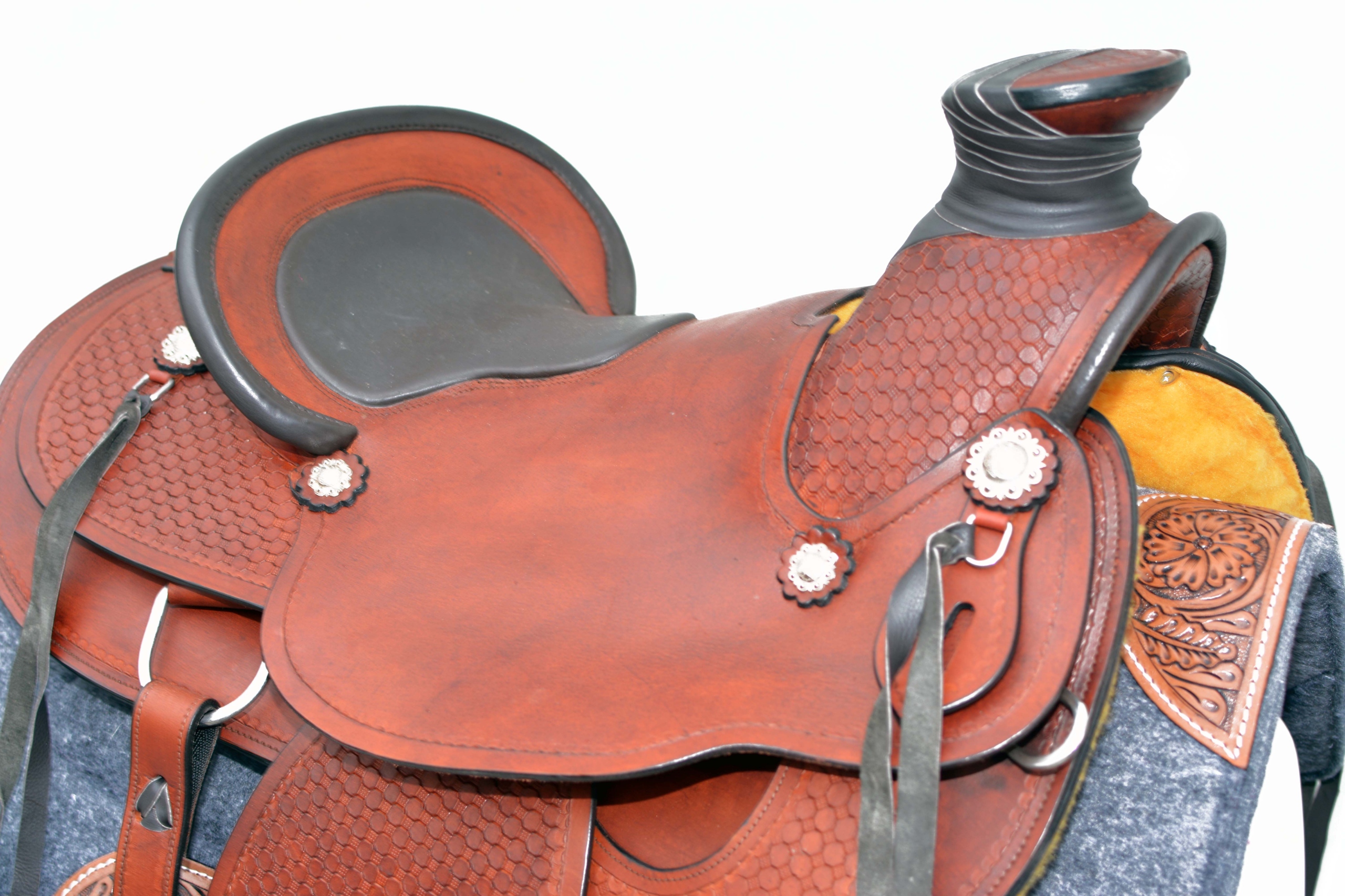 Siodło Western Z Usa 17Cali
