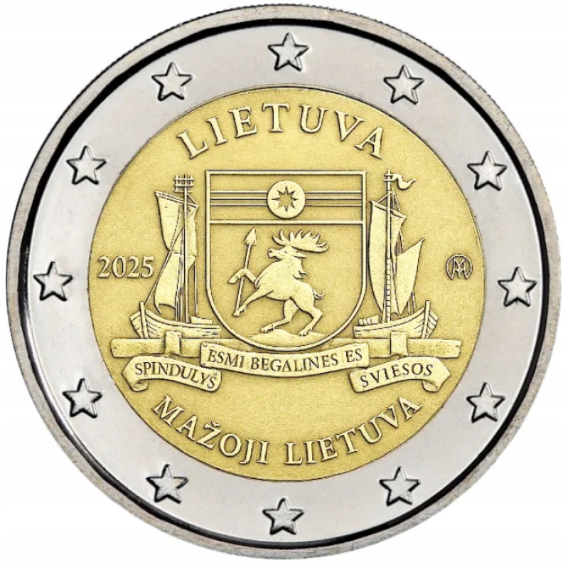 Litwa 2 euro 2025 - Mała Litwa