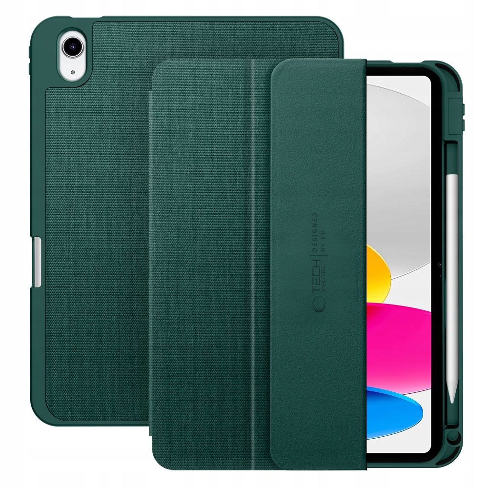 Etui do Ipad 10.9” 10 2022 11” 11 2025 Moss Tech-protect zielone