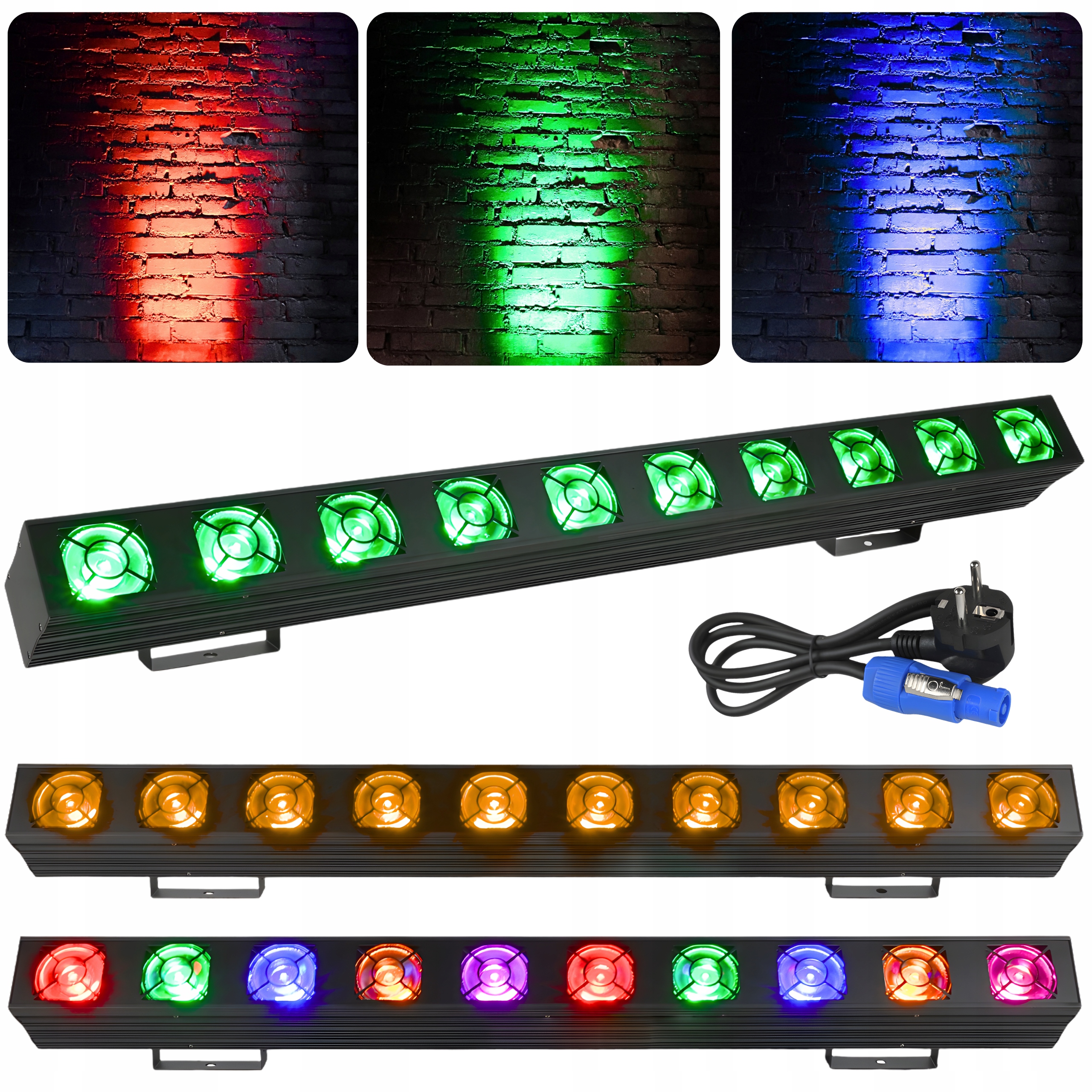 Osvětlovací Lišta Led Nosník Scénické Osvětlení 10x20W Rgba Led