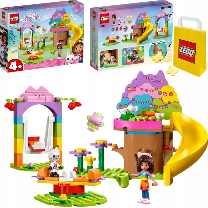 Lego Koci Domek Wrozkowe Przyjecie W Ogrodzie Dom Male Slodkie Kotki