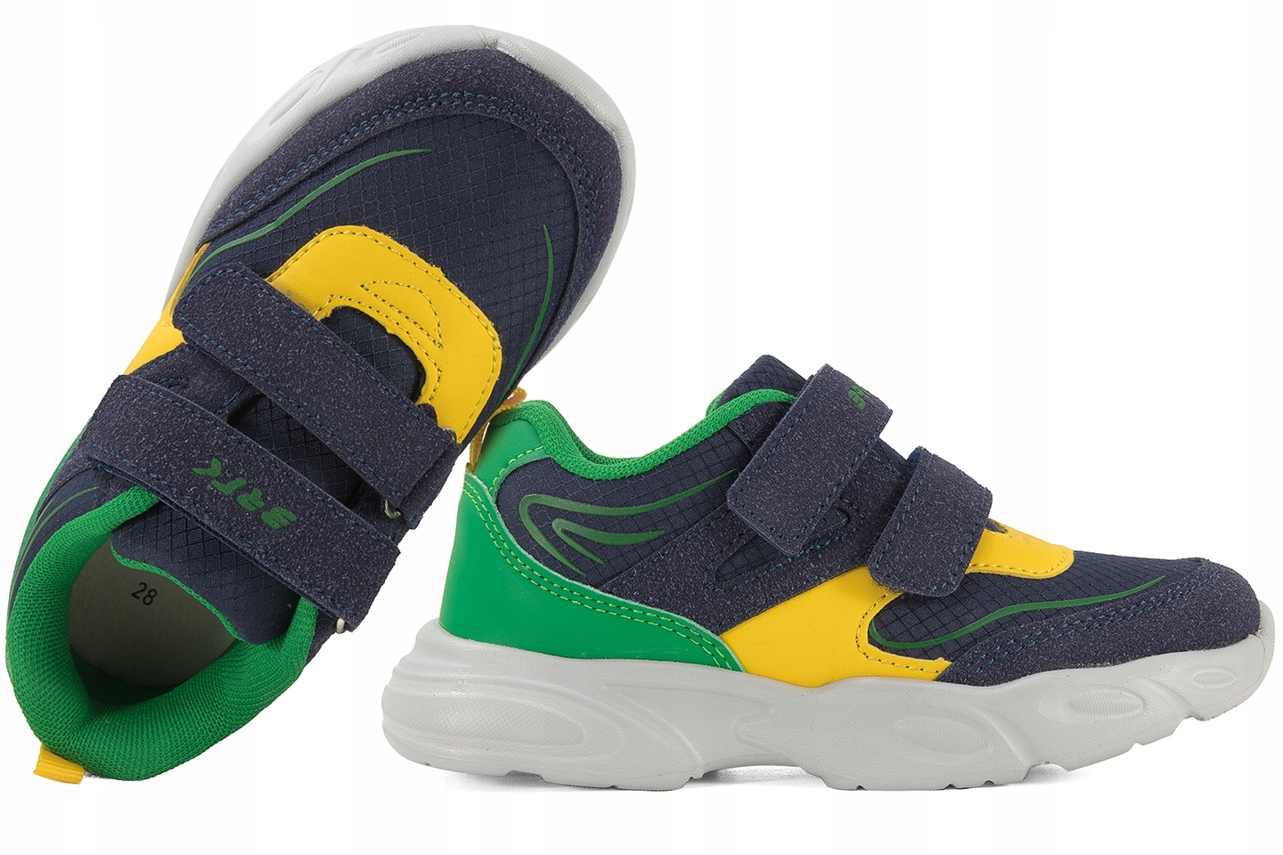 Bartek 11043004 Buty Sportowe Dziecięce Sneakersy Półbuty Rzepy 23