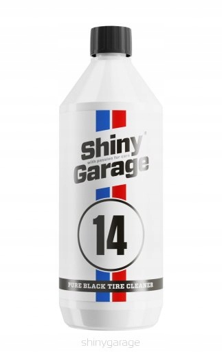 SHINY GARAGE PURE BLACK TIRE CLEANER 1L Mycie Opon