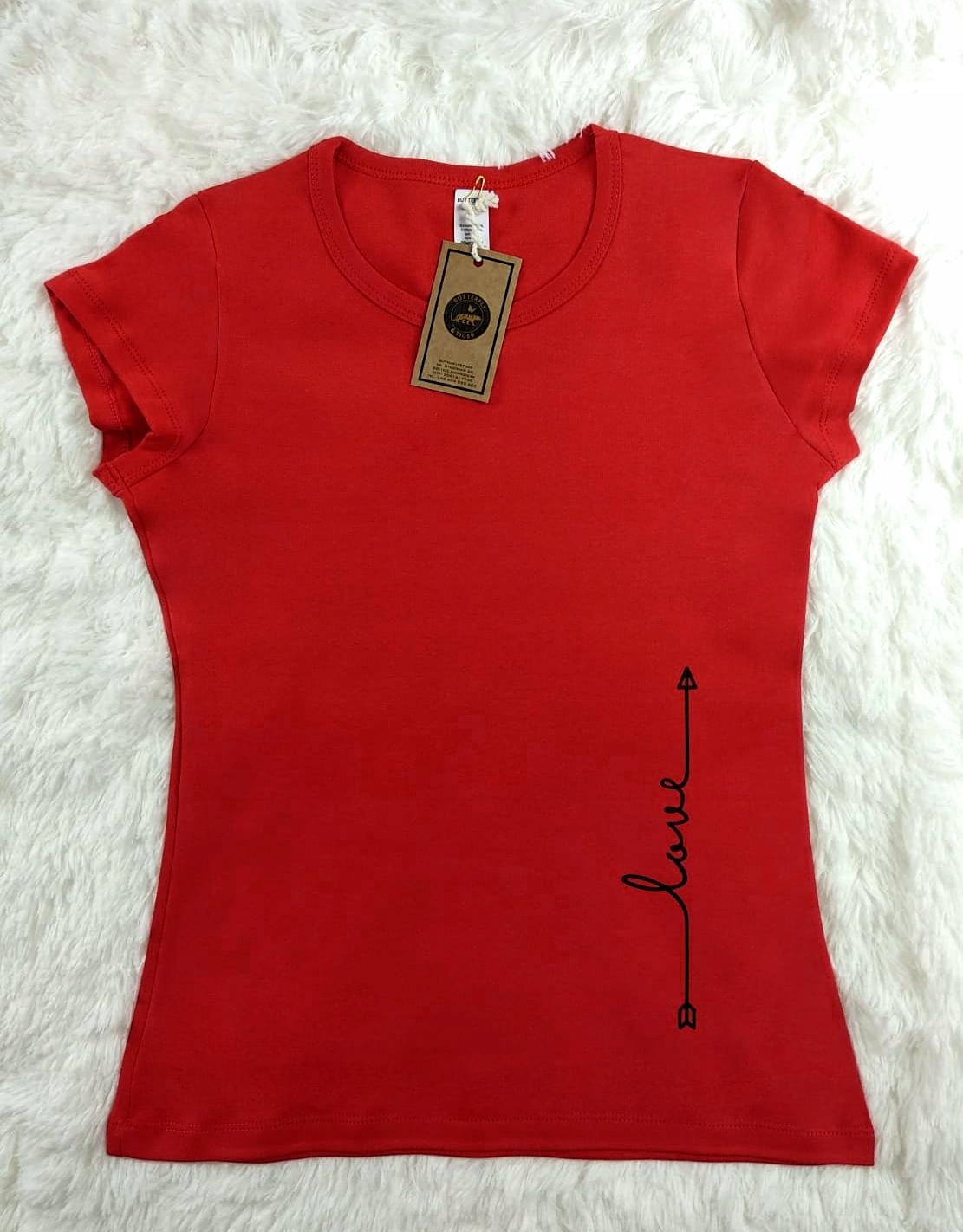 

Koszulka T-shirt Czerwona XL Butterfly&tiger