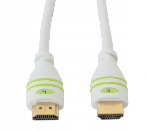 Kabel HDMI - HDMI 3 m 3D 4K FULL HD - Biały Długość kabla 3 m